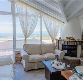 3 bedroom seaside villa with pool, Acharavi, sleeps 6